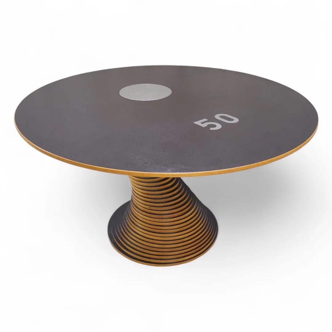 Plywood Restoration Hardware Marcello Pozzi Stack 50 Dining Table