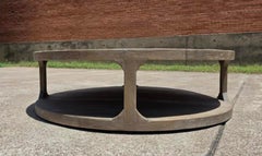 Restoration Hardware Martens Coffee Table 55" Round