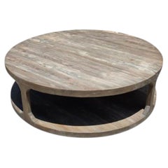Restoration Hardware Martens Coffee Table 55" Round
