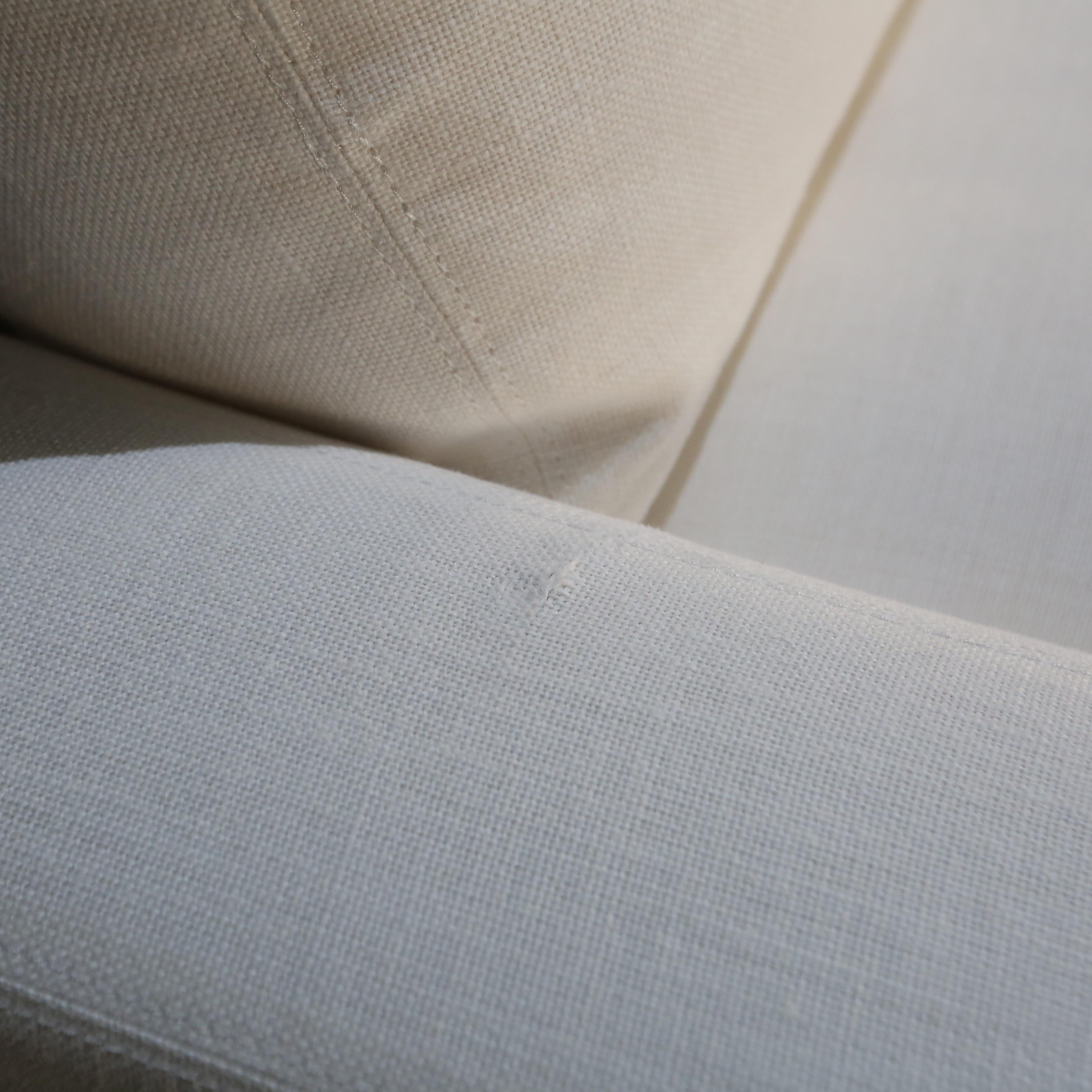 Fabric Restoration Hardware Maxwell Sofa For Sale