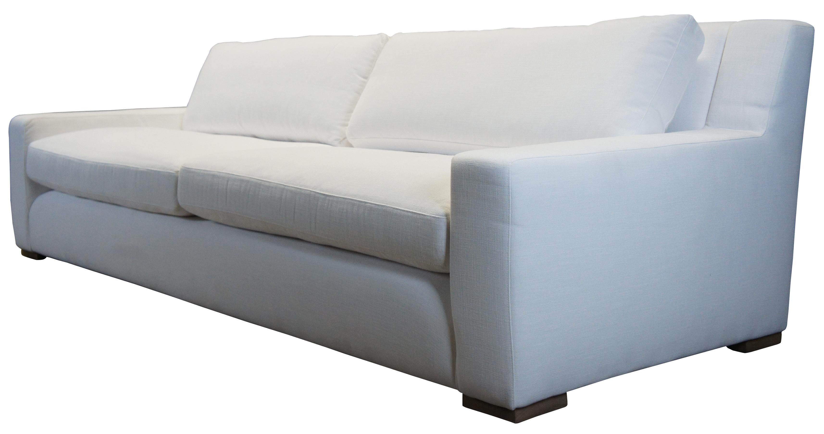 A refined European interpretation of a Classic design. This seating collection combines elegant lines with sink-in comfort and an effortless Parisian attitude. A low profile and luxuriously cushioned seats create a relaxed sensibility, while a