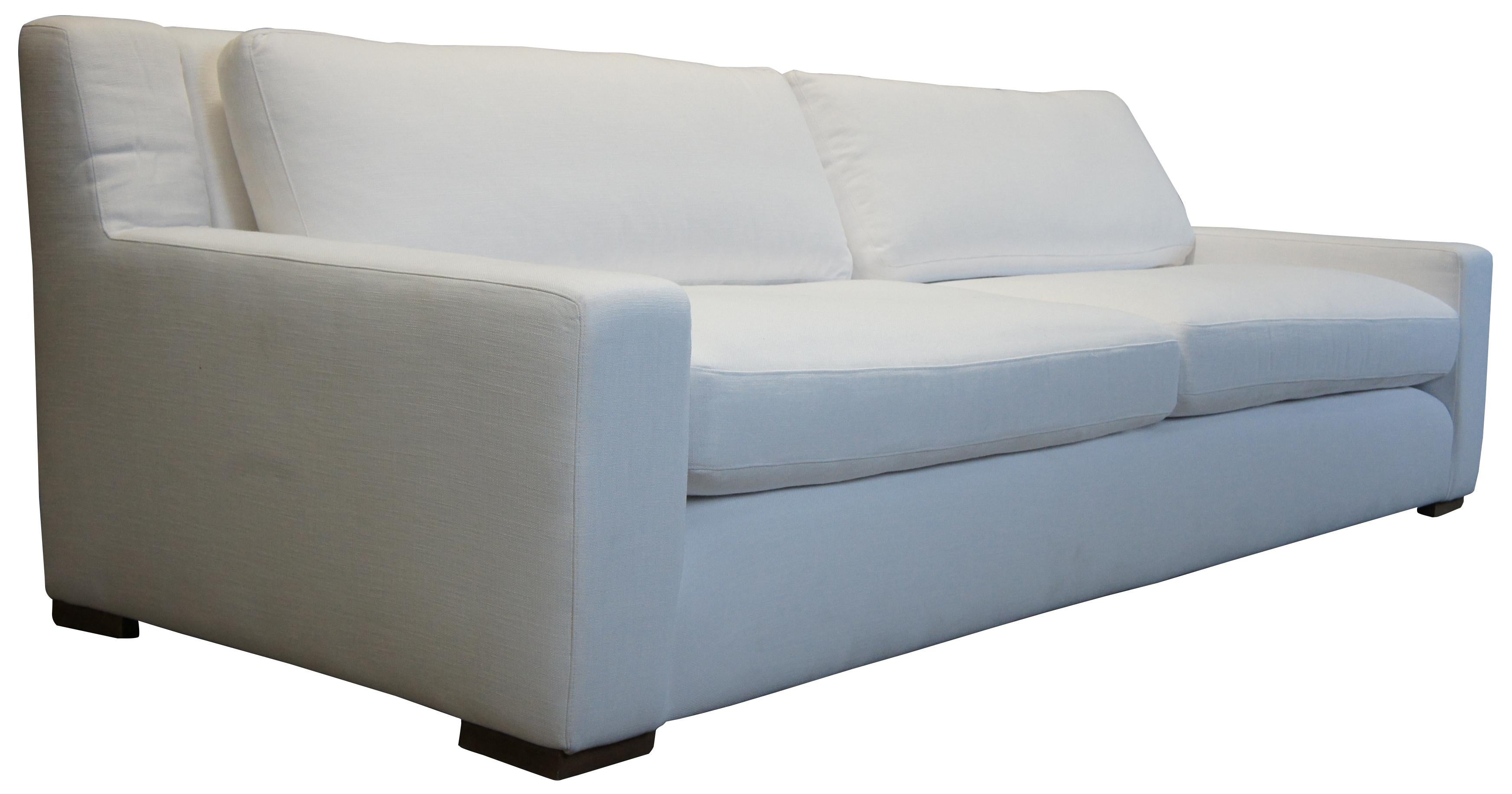 rh parisian track arm sofa
