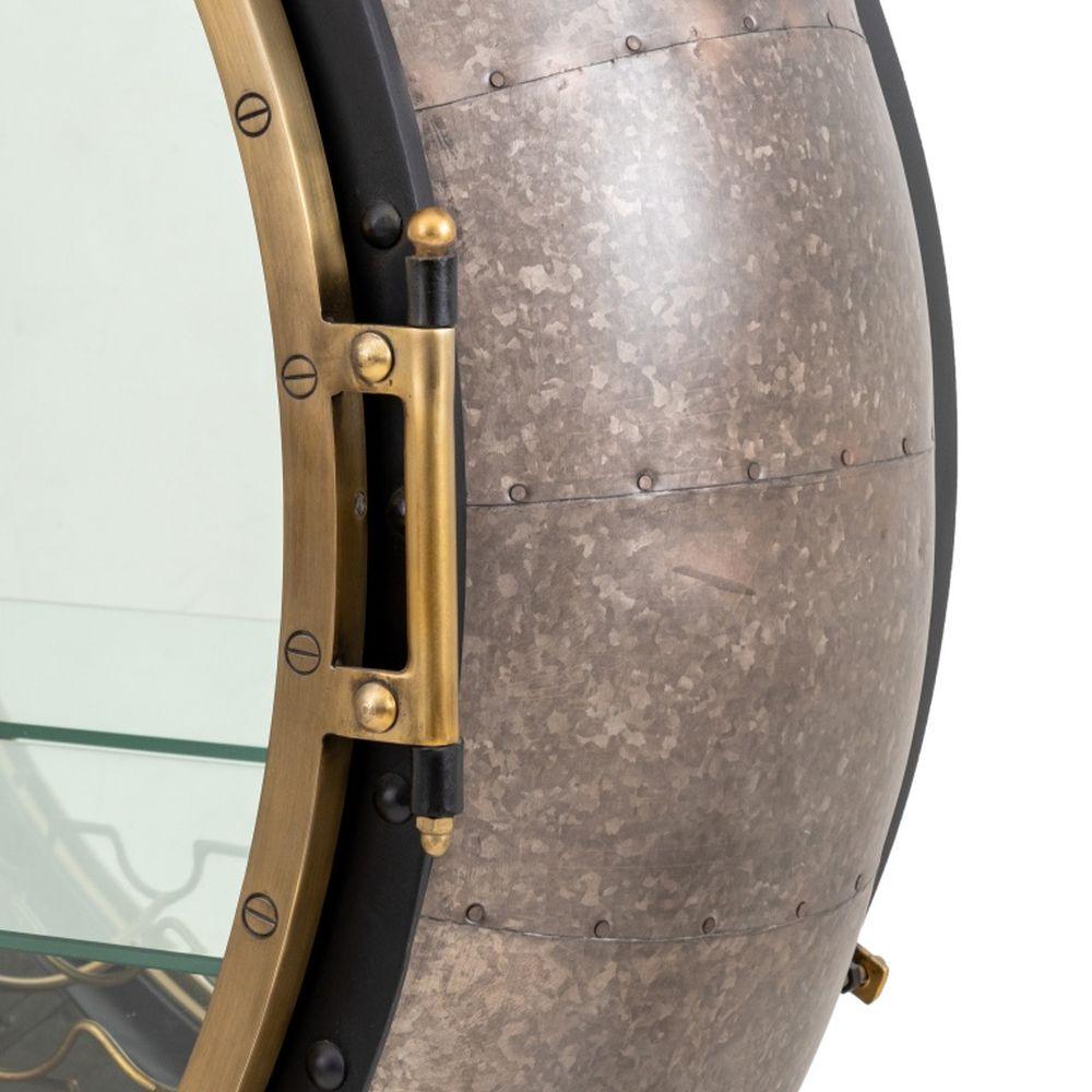 Restoration Hardware Porthole Bar In Good Condition In Astoria, NY
