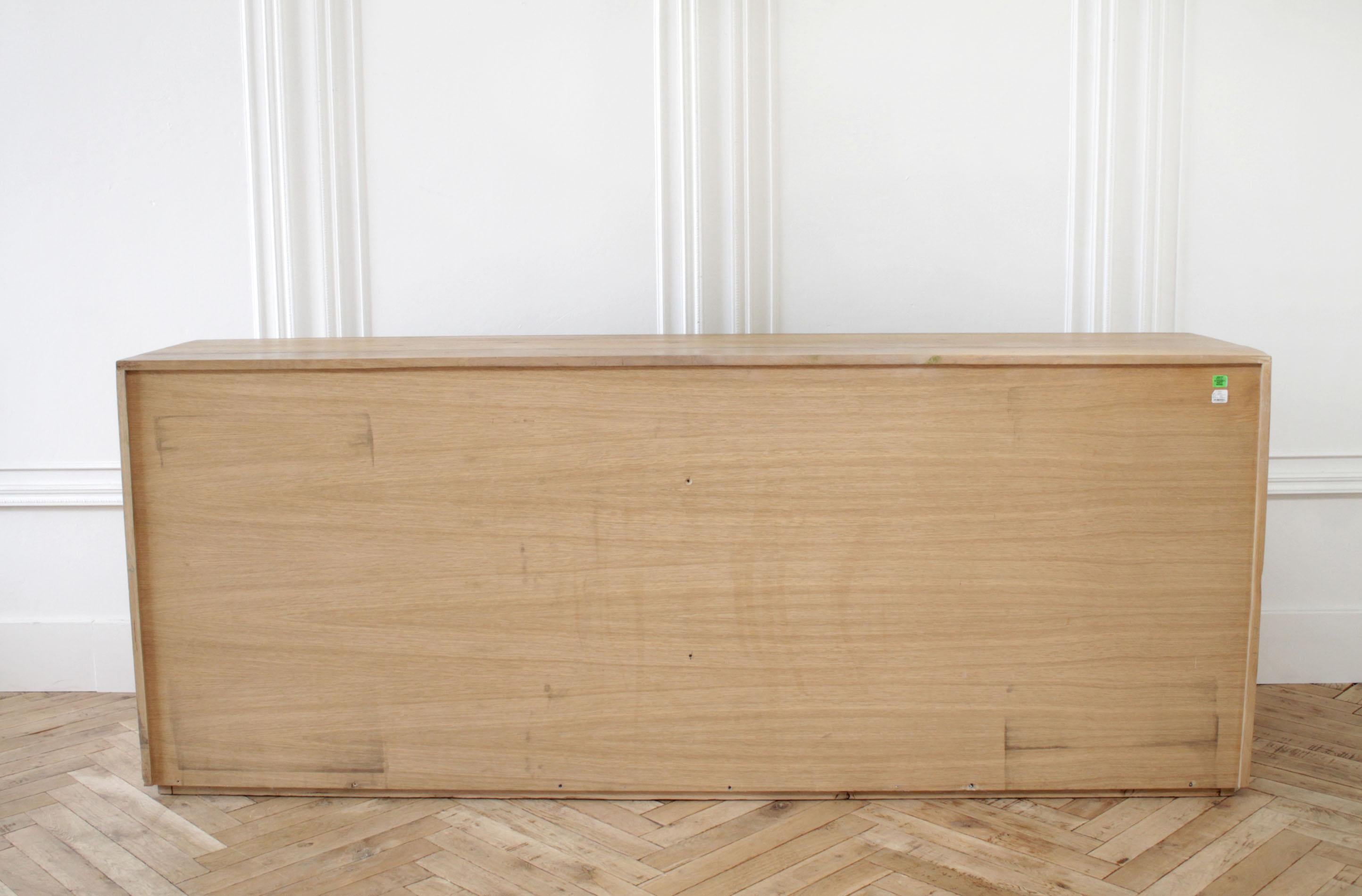 Restoration Hardware Russian Oak Panel 4-Door Sideboard 4