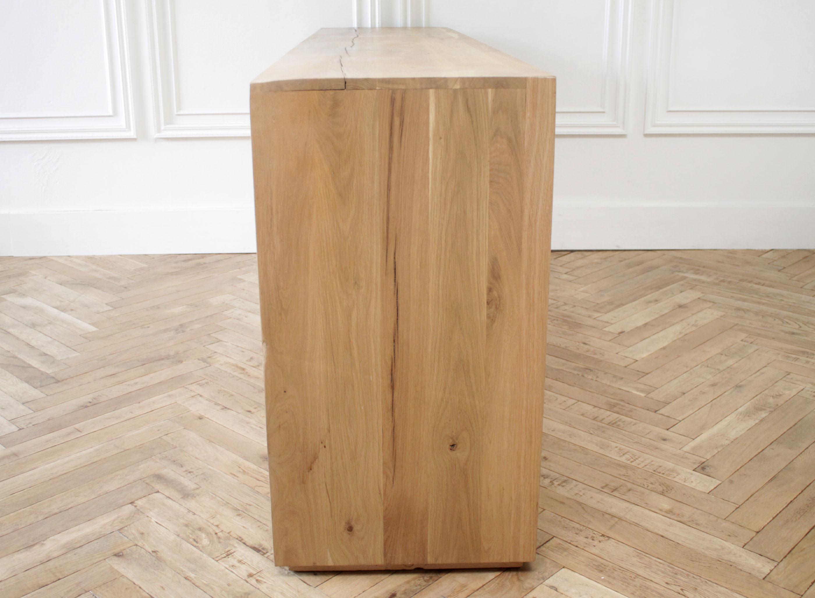 Restoration Hardware Russian Oak Panel 4-Door Sideboard 5