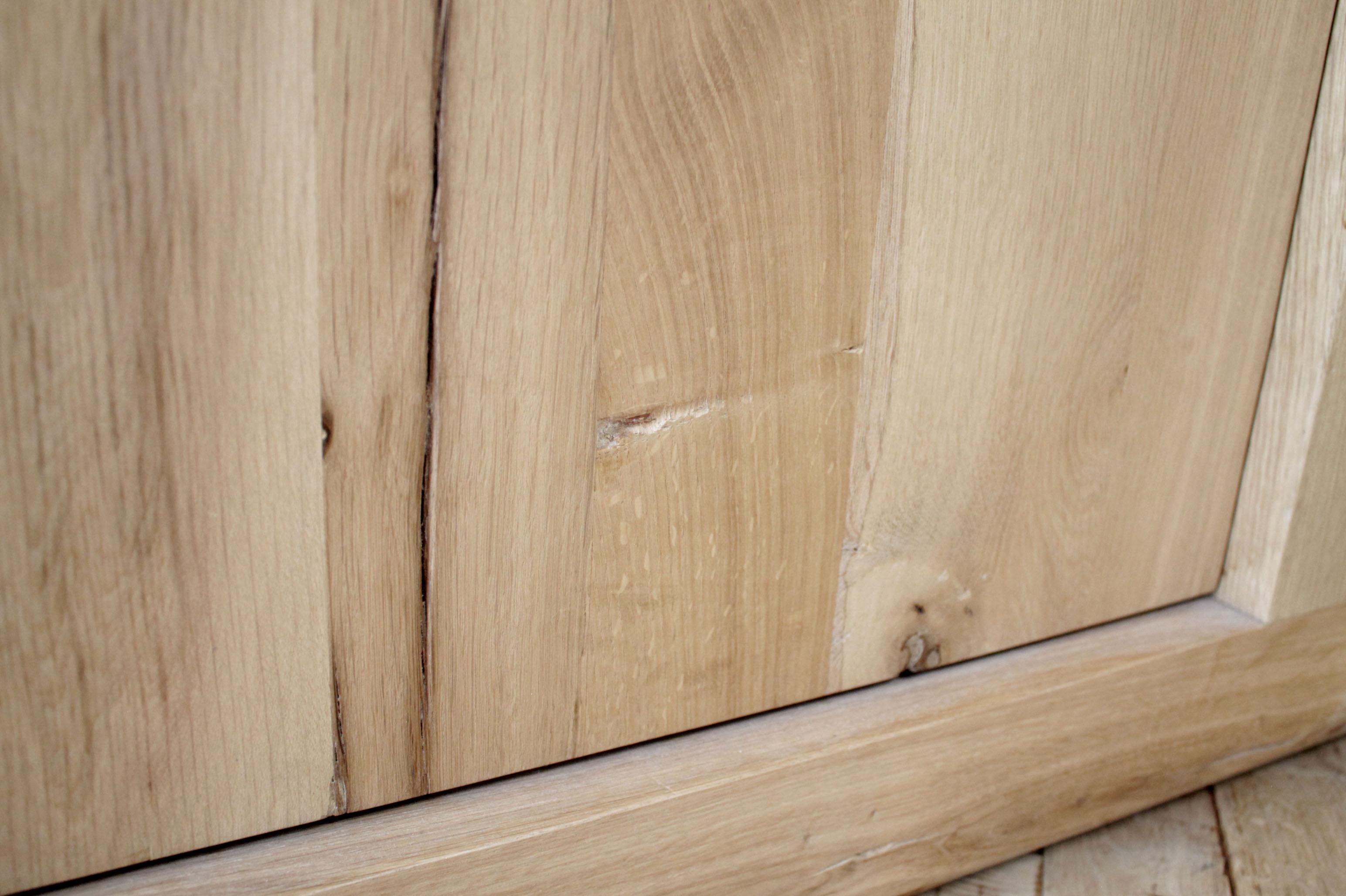 Restoration Hardware Russian Oak Panel 4-Door Sideboard 8