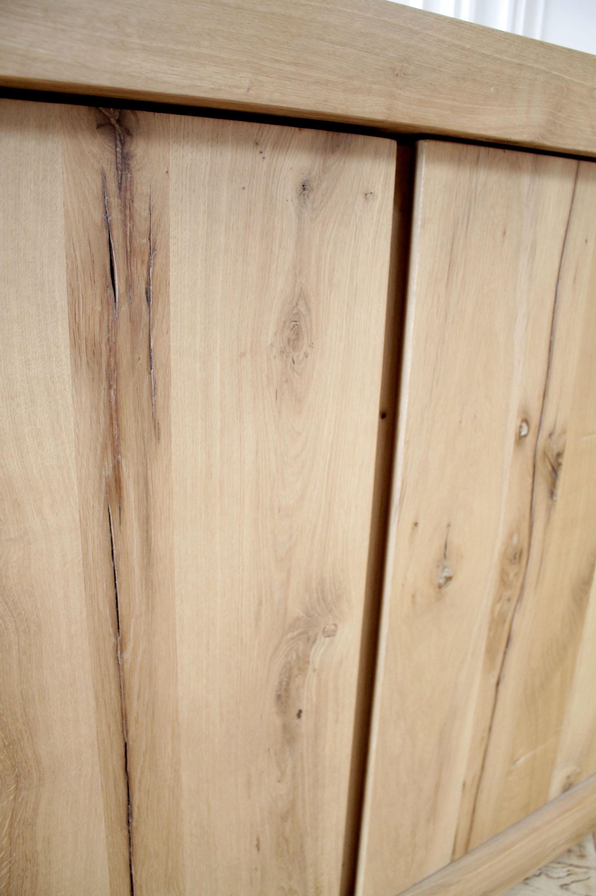Restoration Hardware Russian Oak Panel 4-Door Sideboard 11