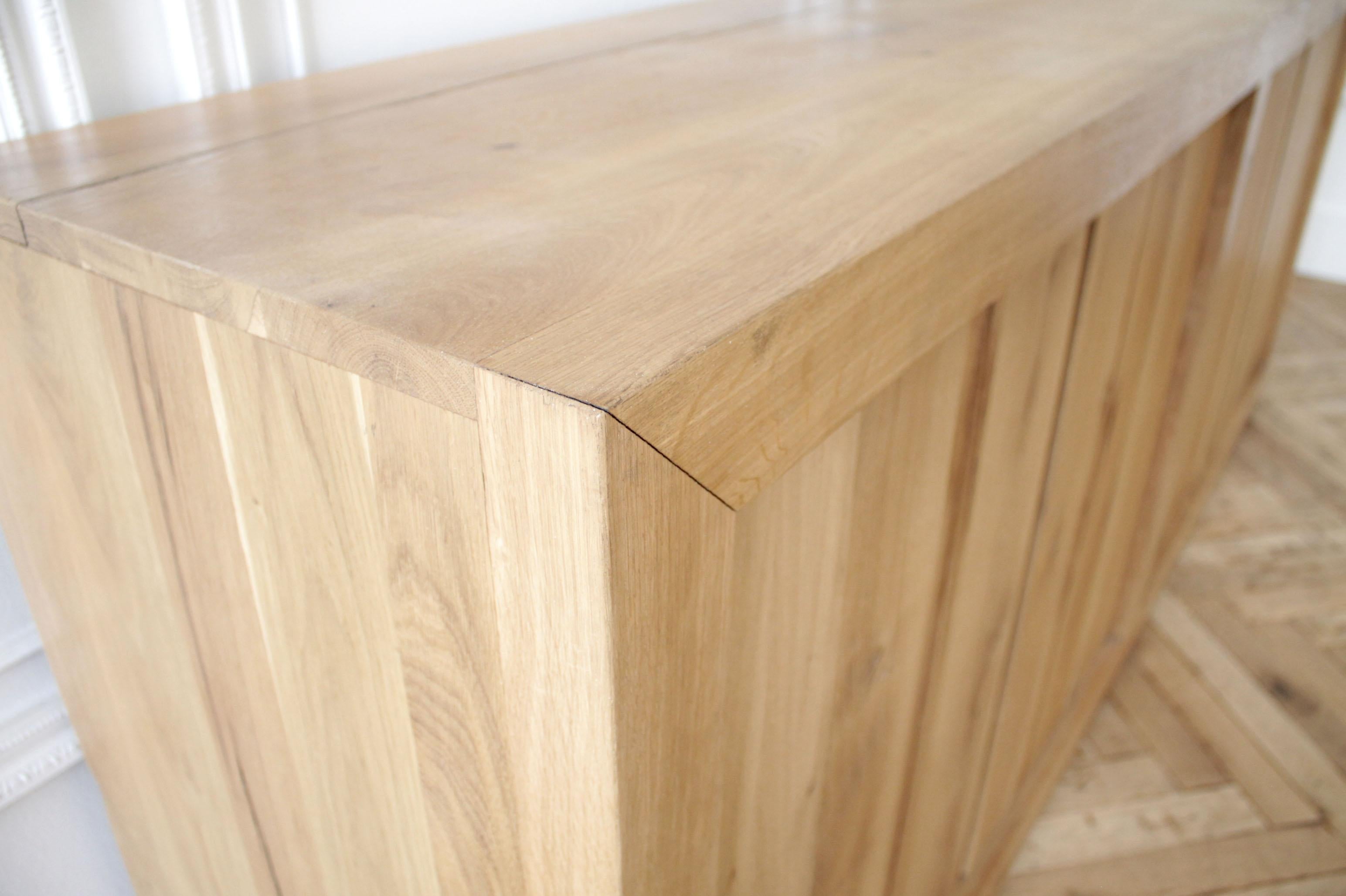 Restoration Hardware Russian Oak Panel 4-Door Sideboard 12