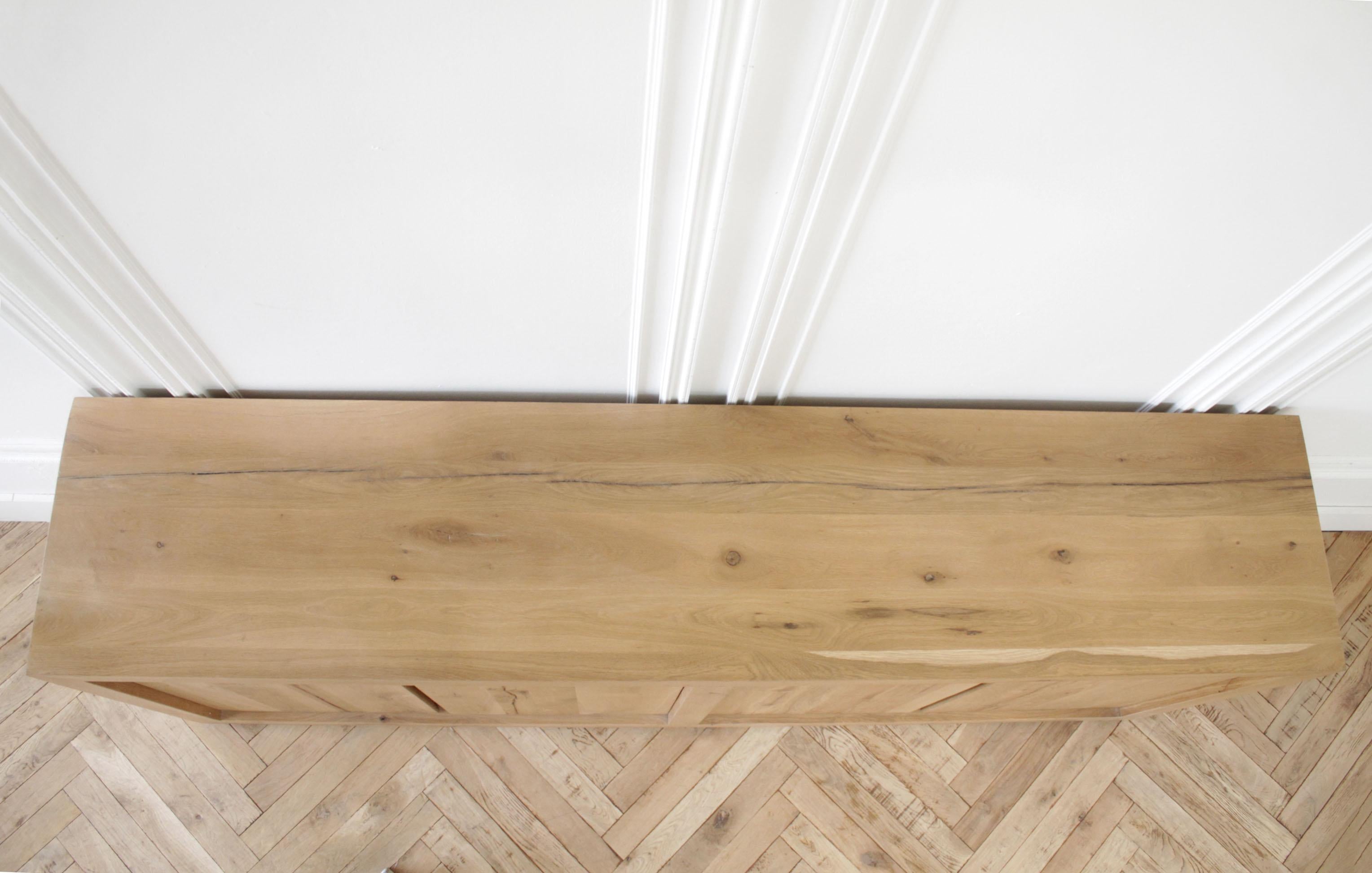 Restoration Hardware Russian Oak Panel 4-Door Sideboard 1