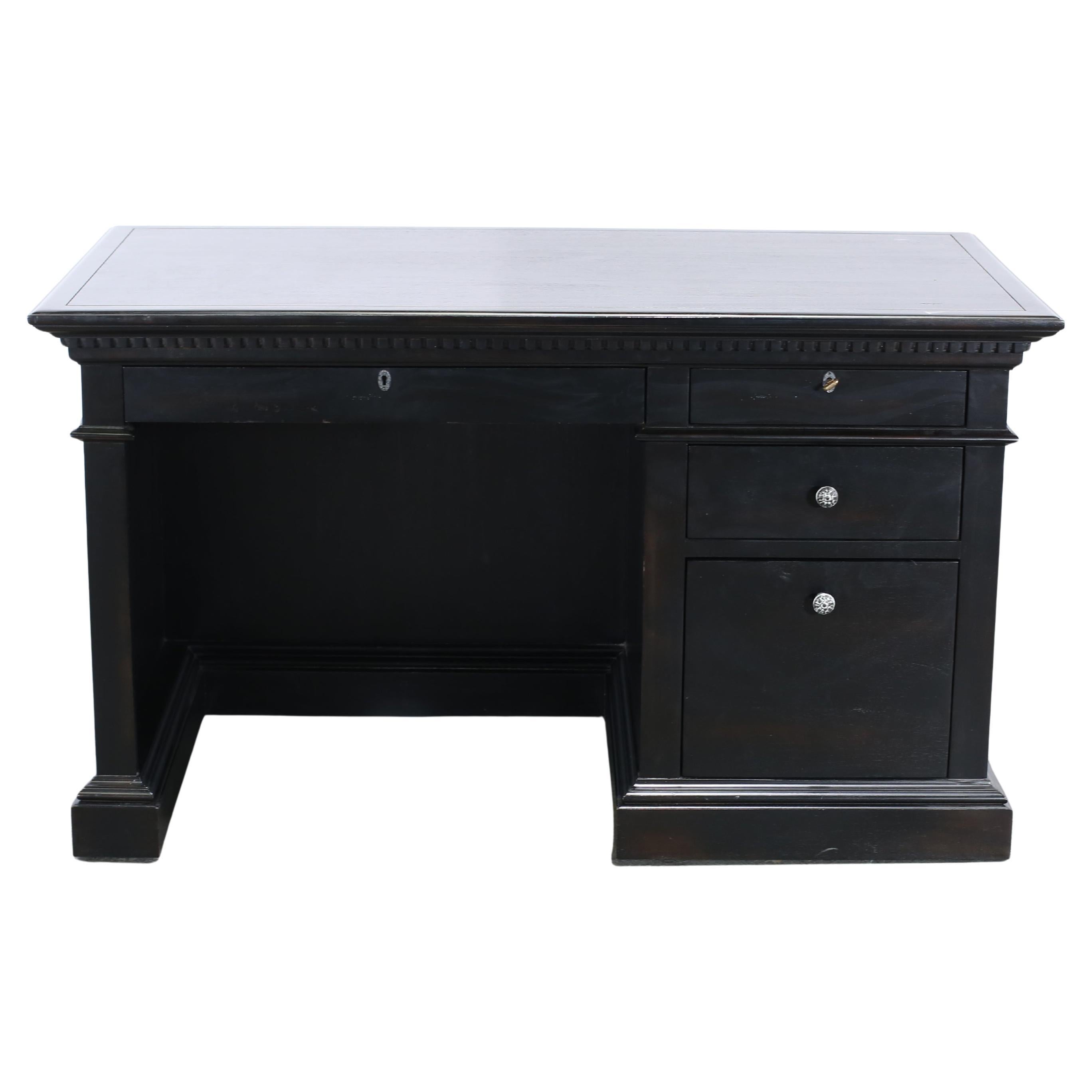 Restoration Hardware St. James Four Drawer Desk
