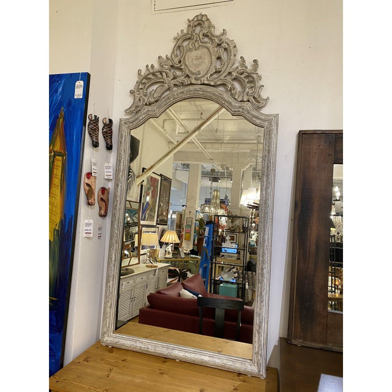 Restoration Hardware Tara Shaw Maison Grande Louis XIV Floor Mirror For