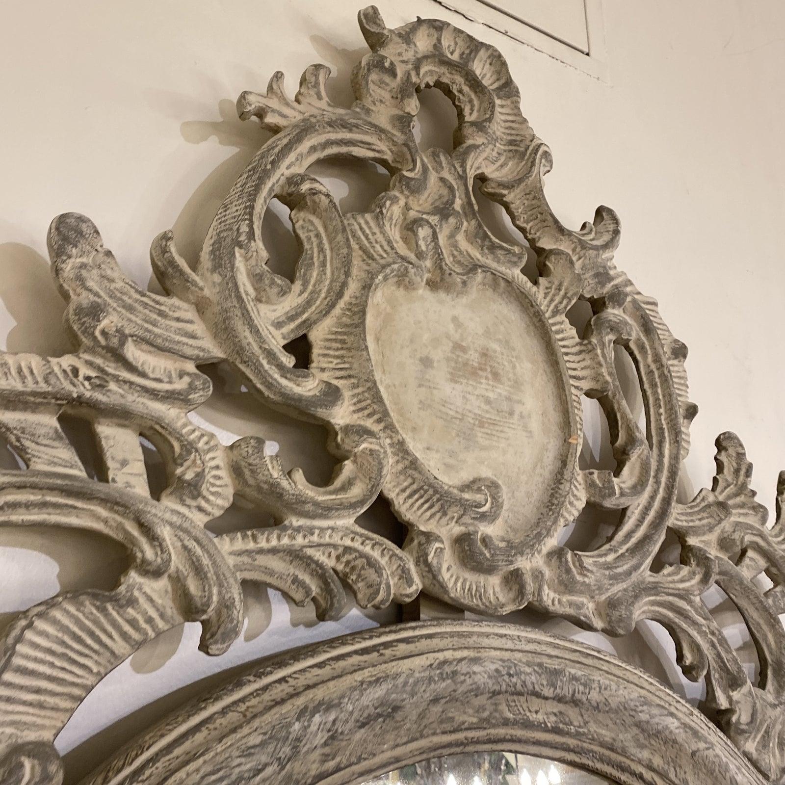 Restoration Hardware Tara Shaw Maison Grande Louis XIV Floor Mirror For Sale 2