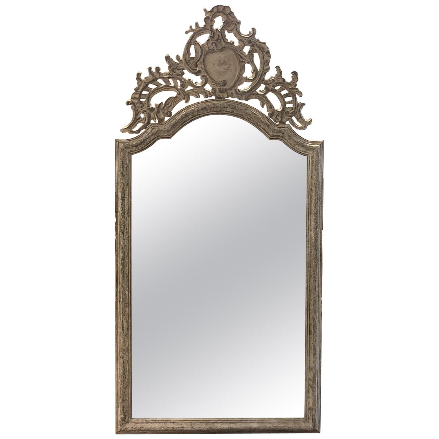 Restoration Hardware Tara Shaw Maison Grande Louis XIV Floor Mirror For Sale