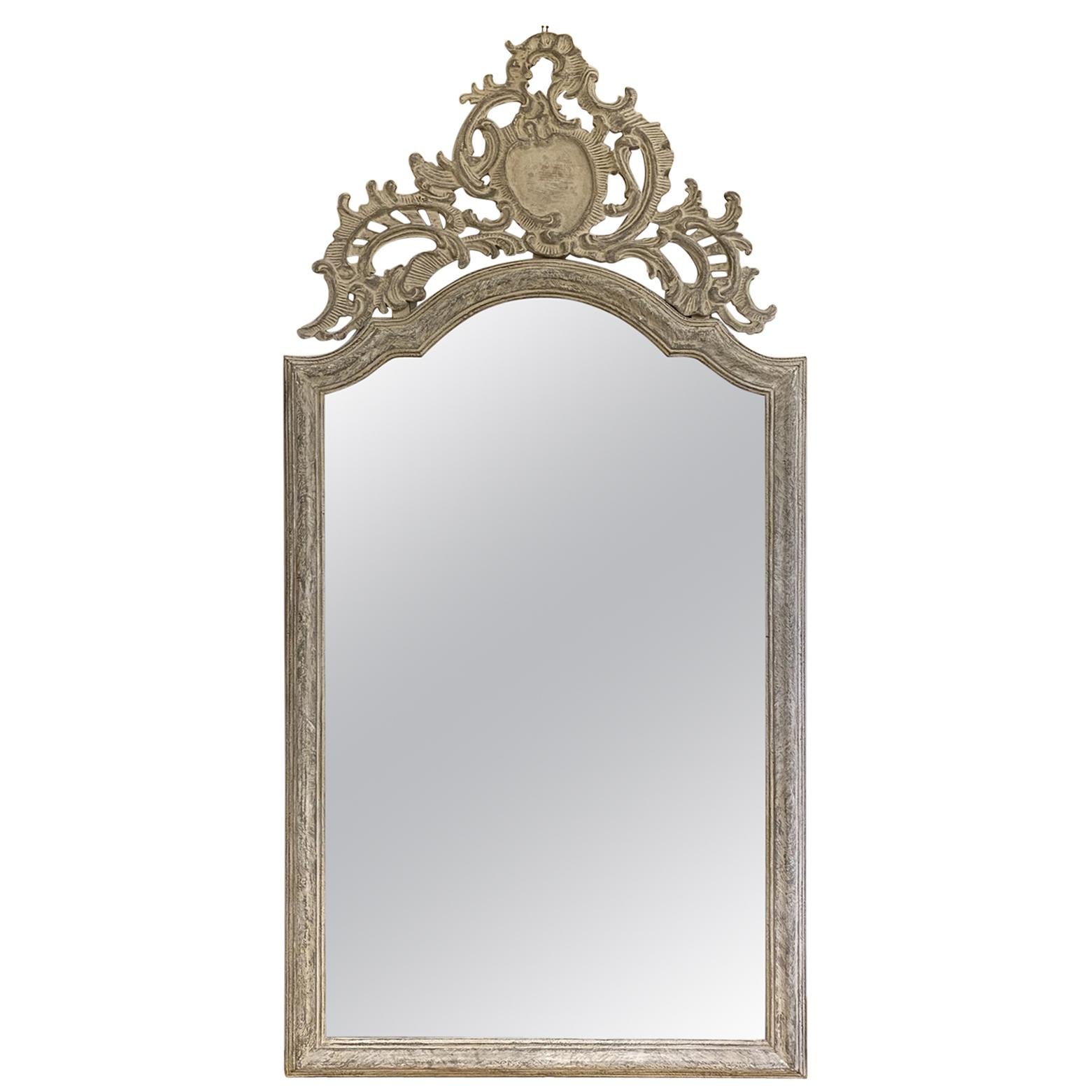 Restoration Hardware Tara Shaw Maison Grande Louis XIV Floor Mirror For Sale