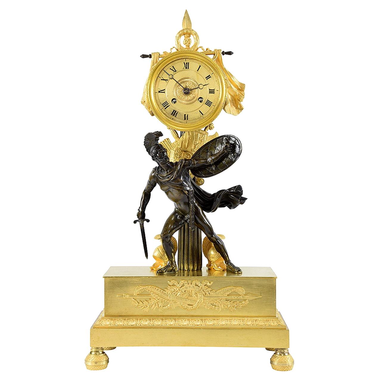 1795 Clock Time Period Directory has l Ouroboros in Bronze TwoColour