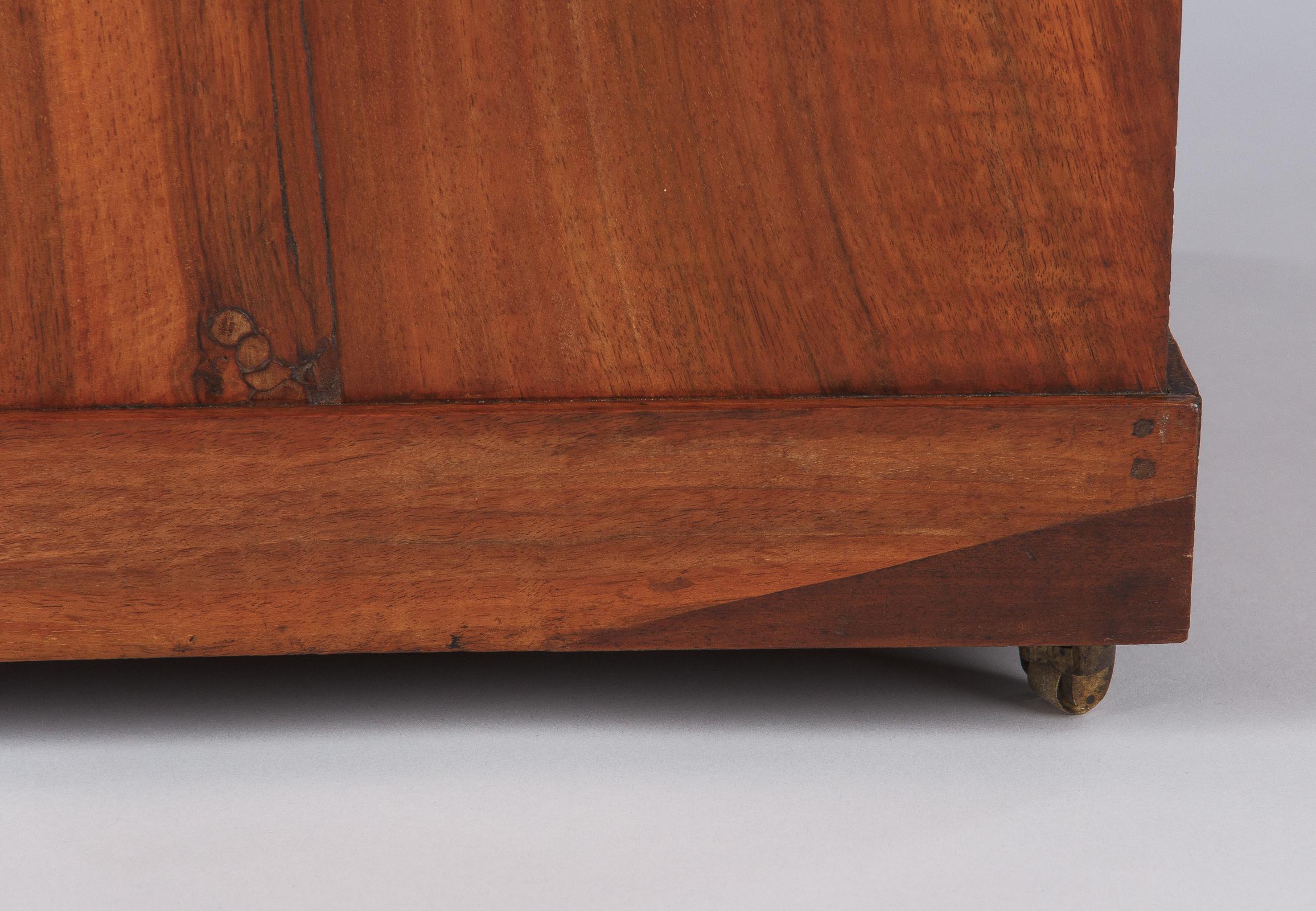 French Restoration Period Walnut Bedside Cabinet, 1820s 8