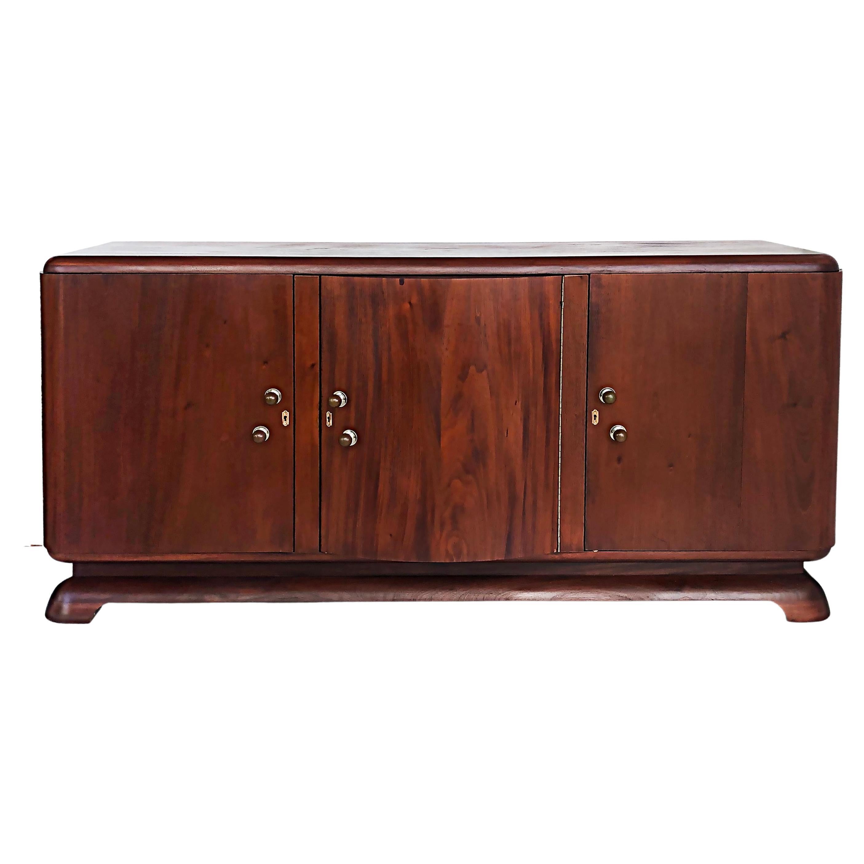 Restored 1940s French Art Deco Sideboard 6