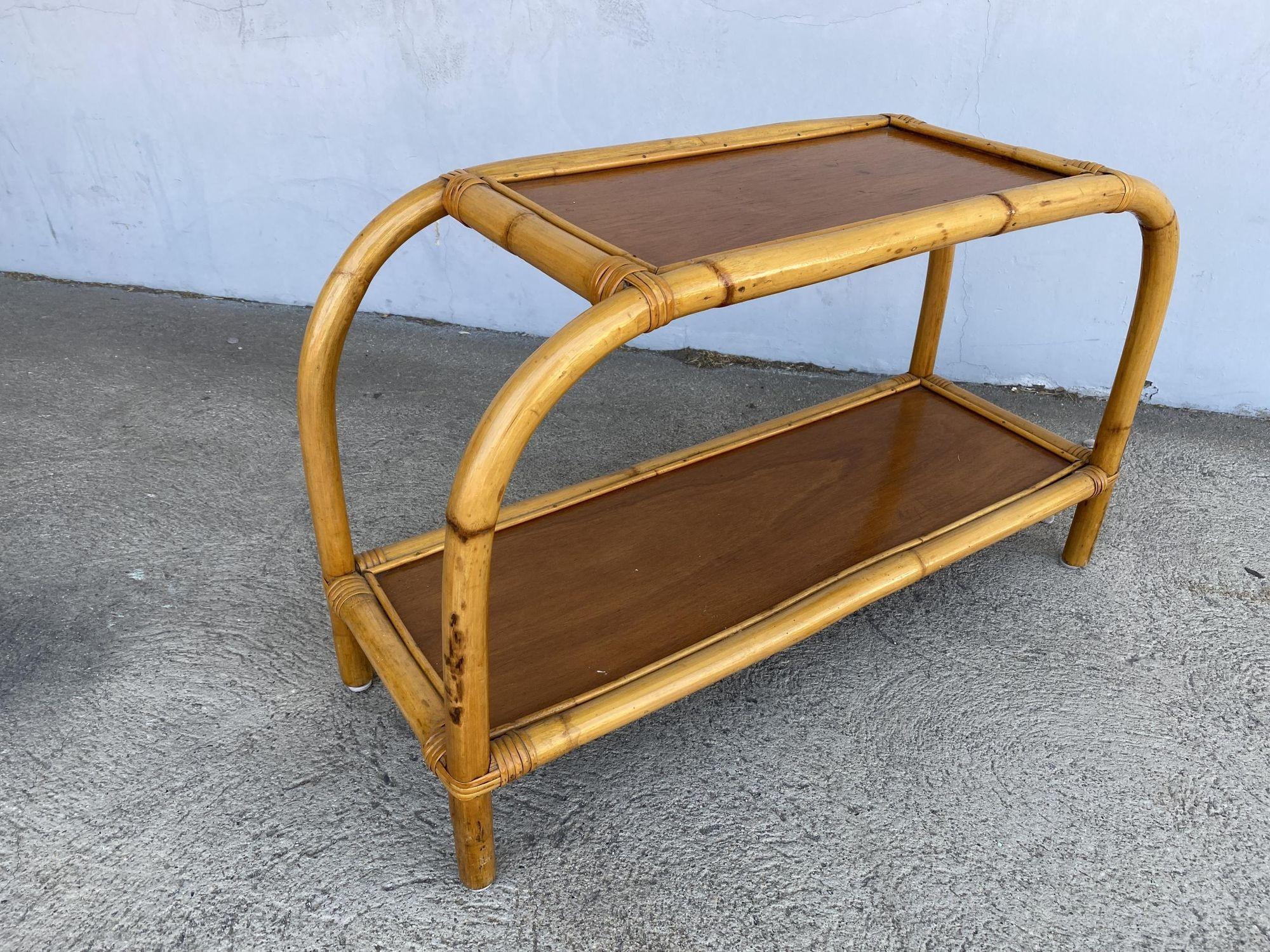 Restored 1950s Boho Two-Tier 