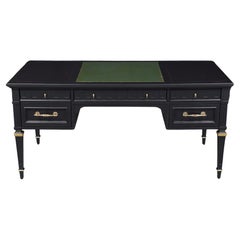 Restored 1950s Hollywood Regency-Style Executive Desk