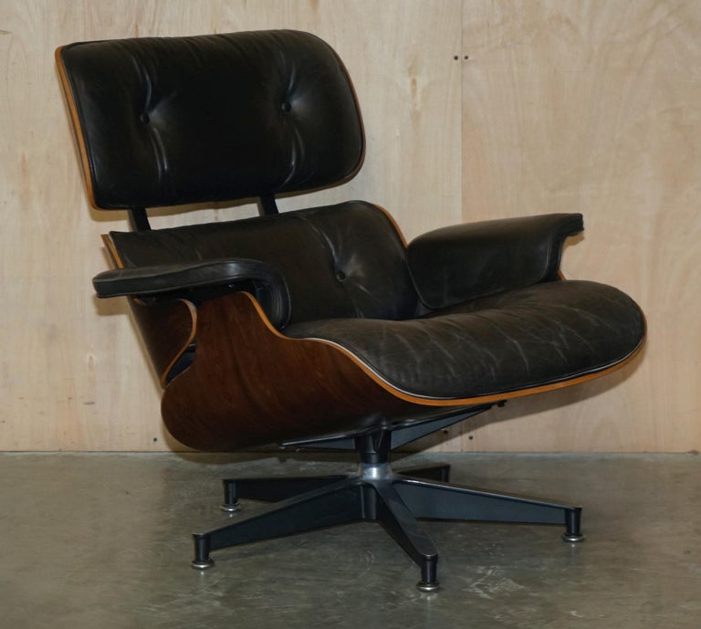 イームズ EAMES ラフォンダ 1960-70's Herman Miller Blue Fiberglass La Fonda Chair by Charles & Ray Eames for