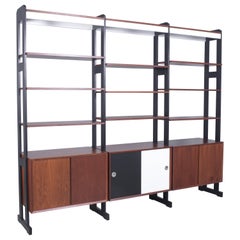 Used Restored 1960s Mid-Century Modern Teak Bookshelf with Adjustable Shelves
