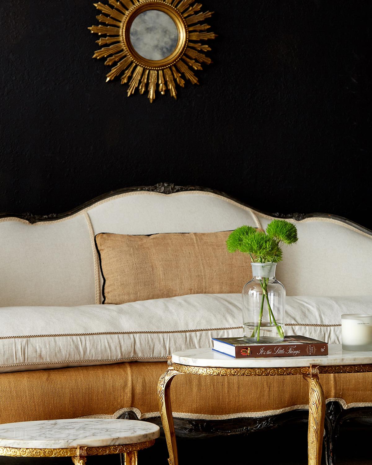 Restored 19th Century French Louis XV Style Canape Sofa 7