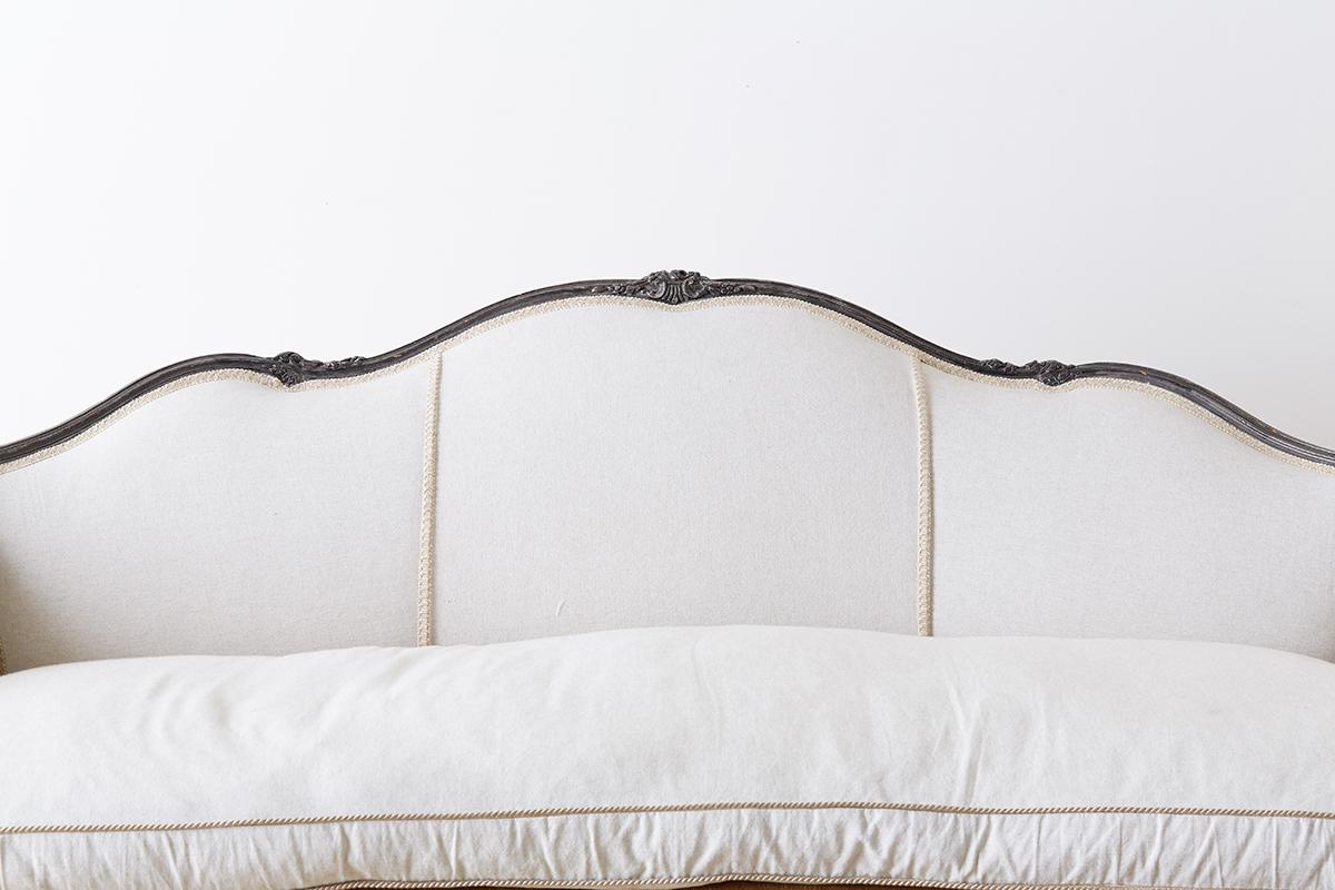 Restored 19th Century French Louis XV Style Canape Sofa 2