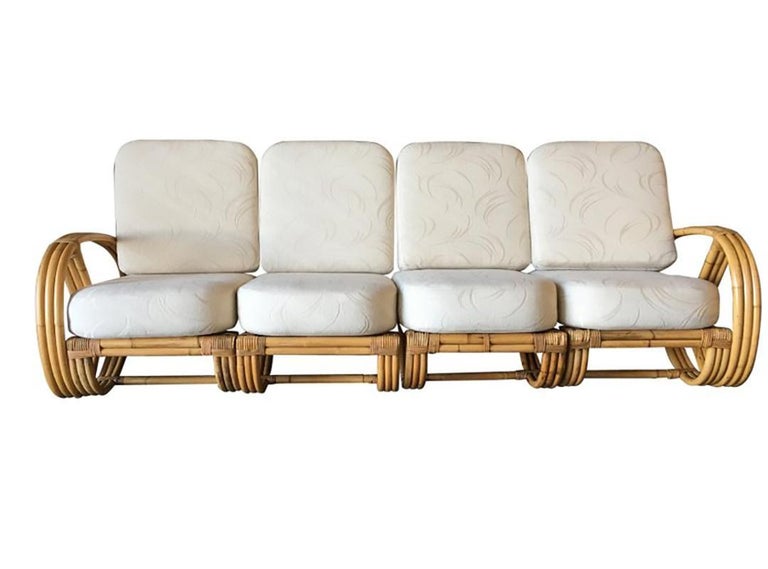 Red 3 Strand 4 Round Pretzel Seat Sectional Sofa Very Rare At 1stdibs - 4 Seat Sectional Sofa Red 3 Strand 4 Round Pretzel Seat Sectional Sofa Very Rare At 1stdibs - 4 Seat Sectional Sofa