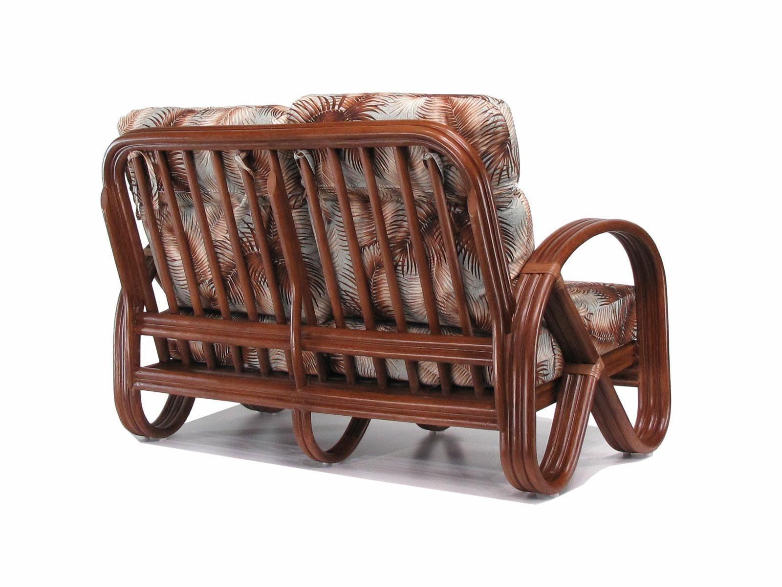 Fine XX secolo Divano in rattan 