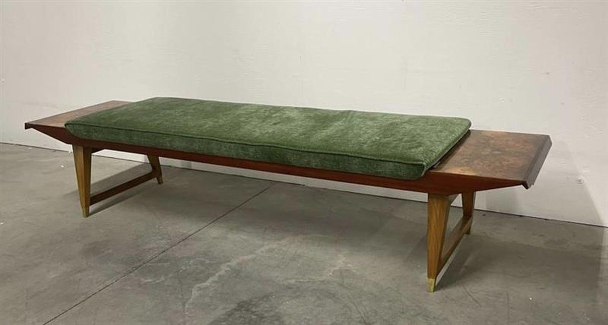 Italian Restored 60s Bench Large For Sale
