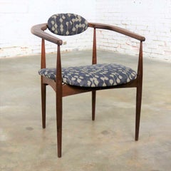 Restored Adrian Pearsall 950-C Armed Side Chair