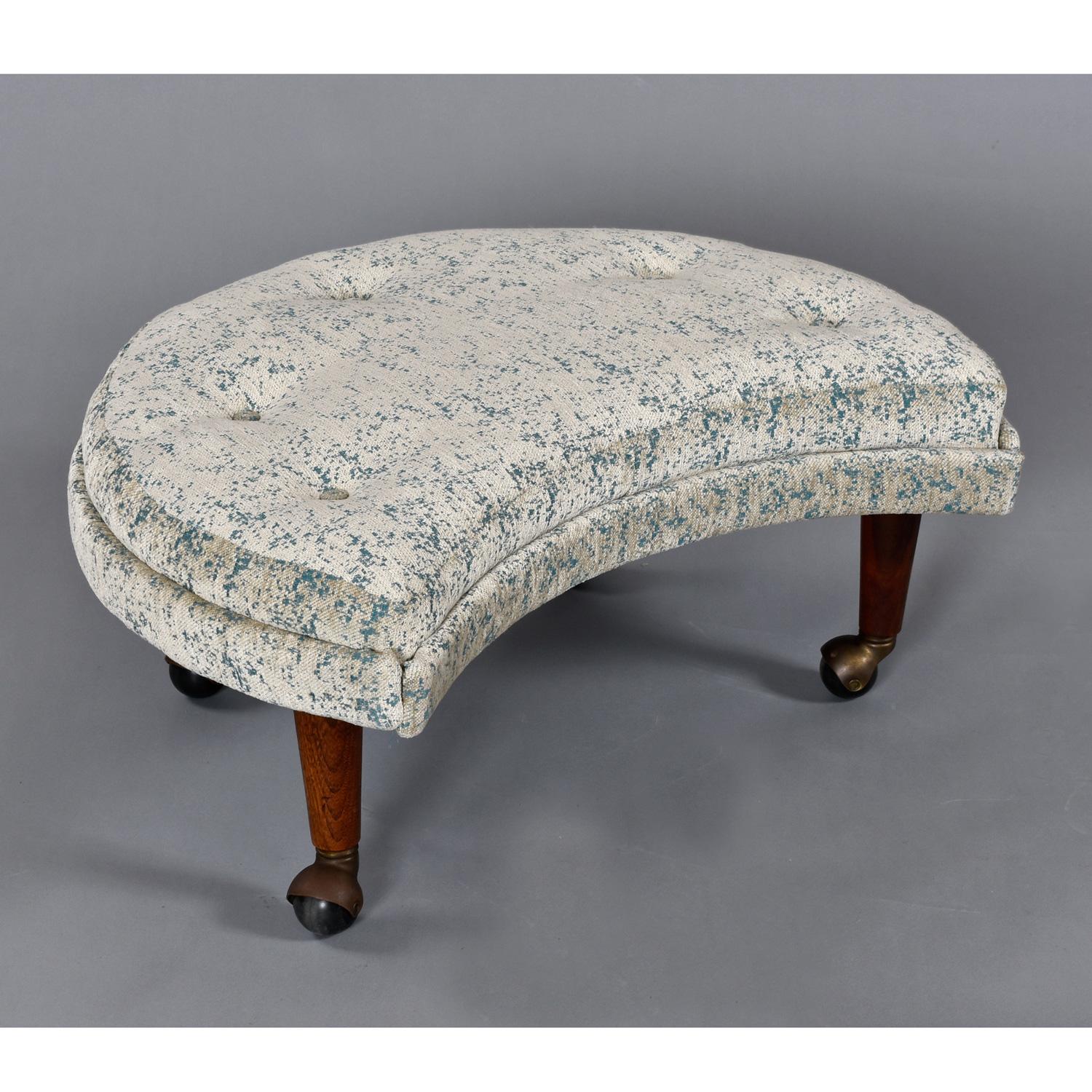 Restaurierter Adrian Pearsall für Craft Associates Havana-Stuhl und Ottomane im Angebot 5