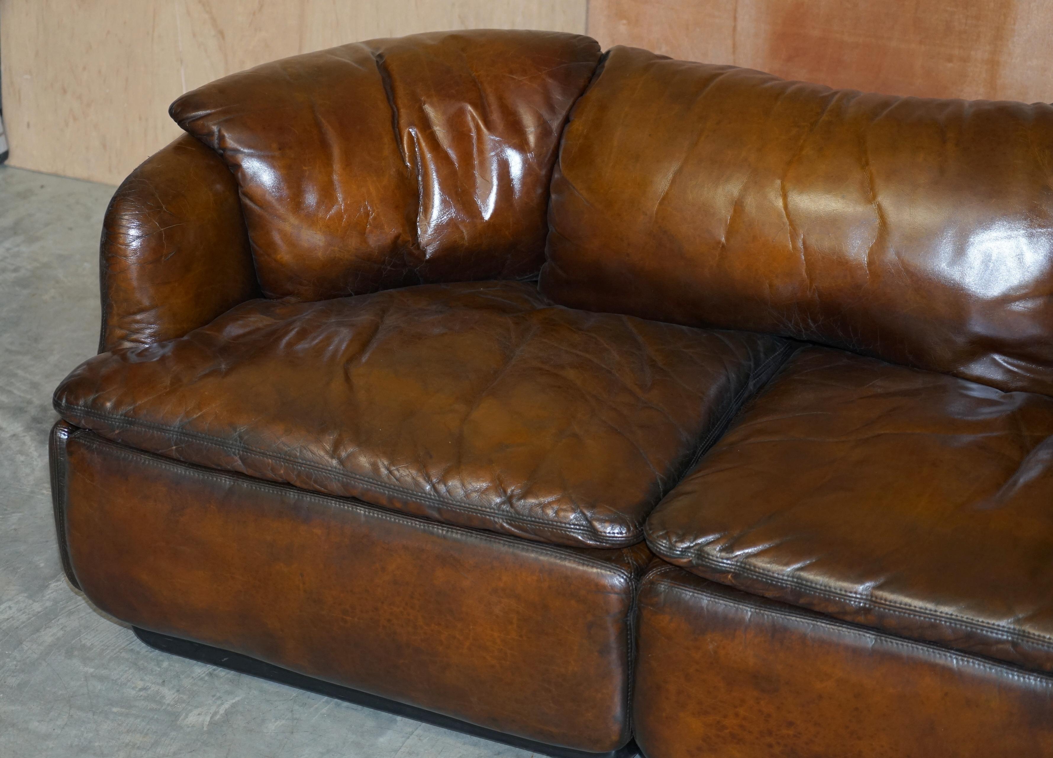 havertys leather sofa