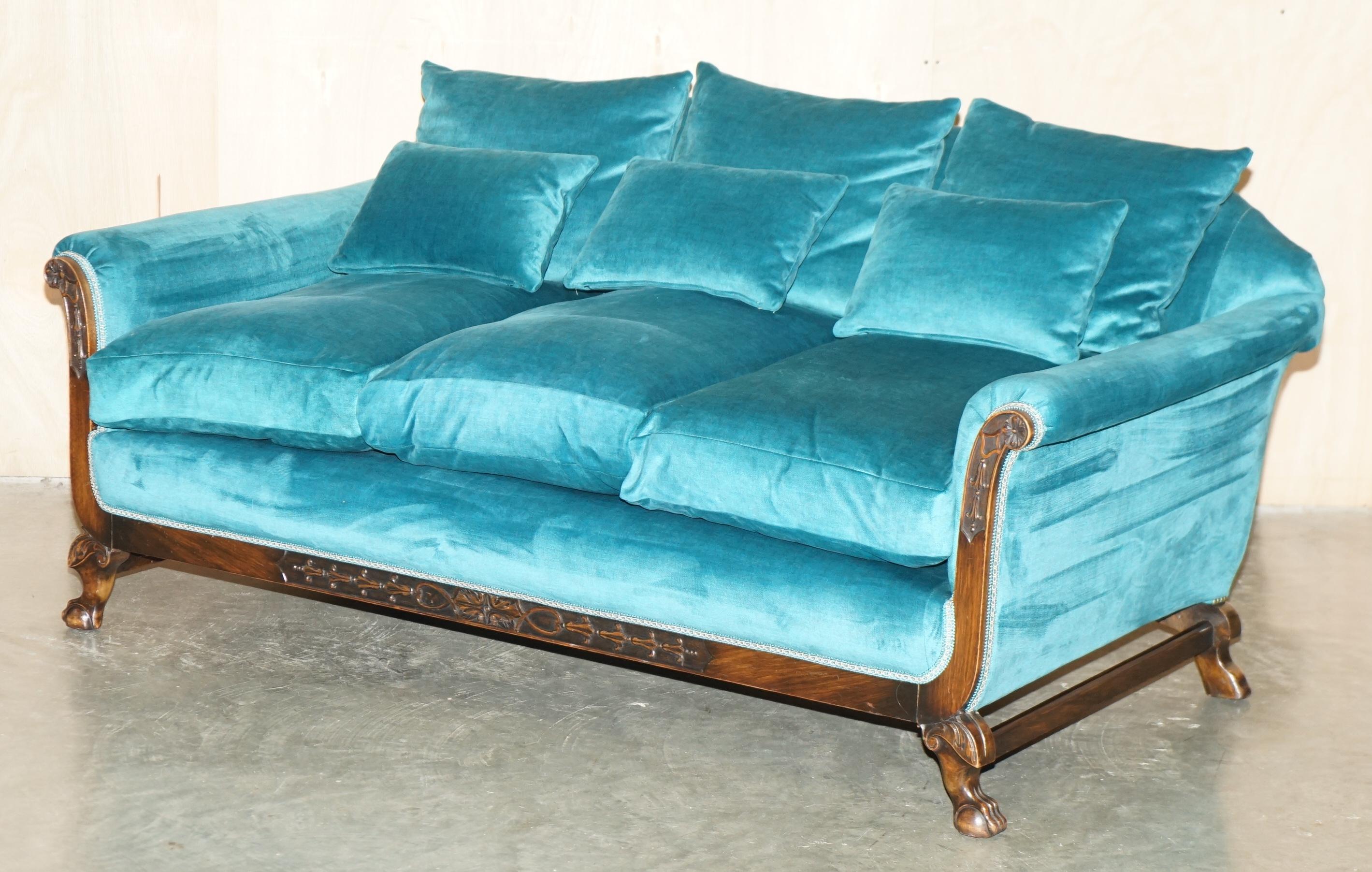 Royal House Antiques

Royal House Antiques is delighted to offer for sale this stunning fully restored antique circa 1900-1920 Bergere Suite which has been fully restored and newly upholstered in Blue Velvet upholstery 

Please note the delivery fee