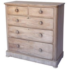 Restored Antique English Chest of Drawers