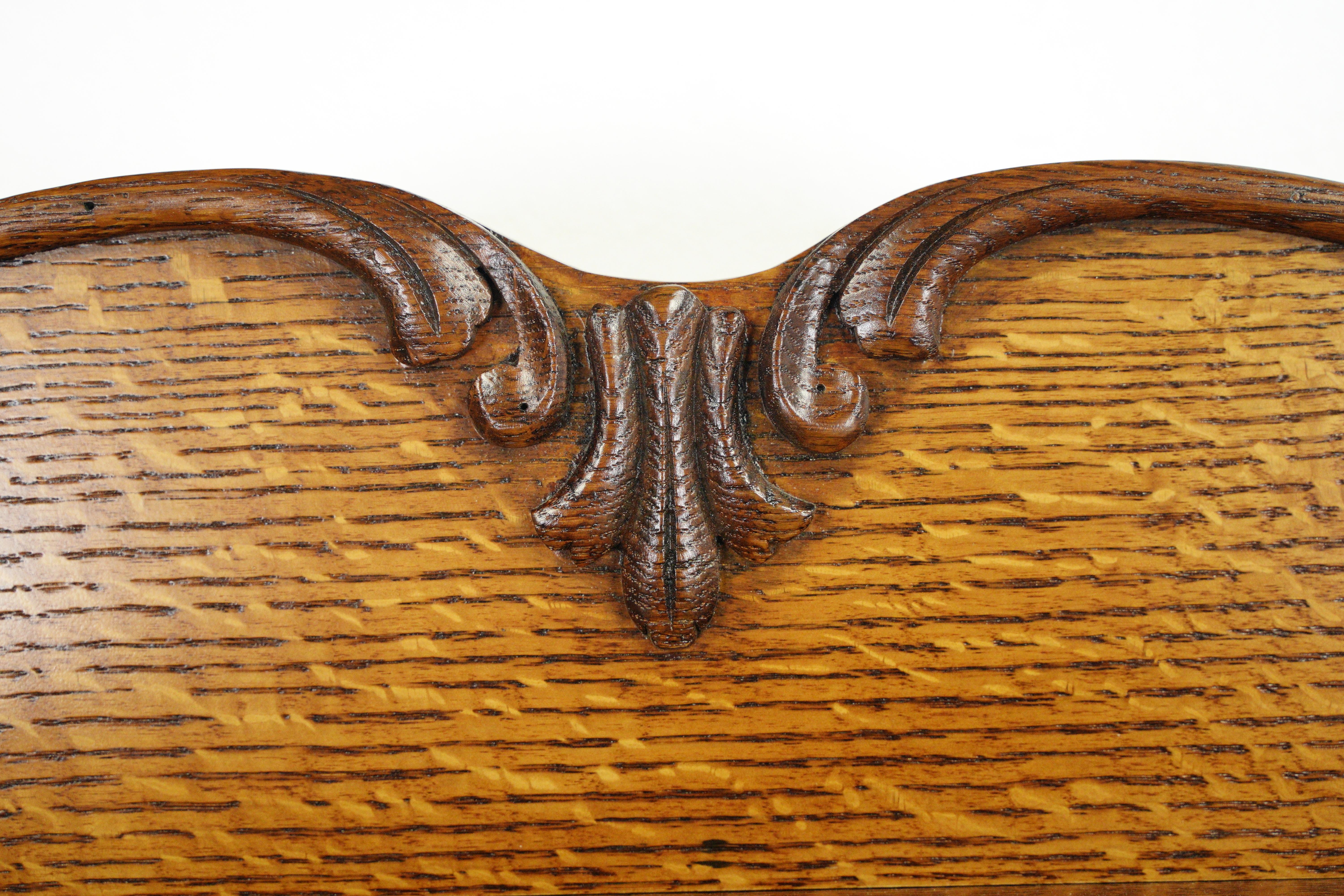 20th Century Restored Antique Oak 6 Drawer Lingerie Chest