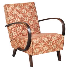 Original Art Deco Sessel, von J. Halabala für UP Zavody, Buche, Tschechien, 1930er Jahre