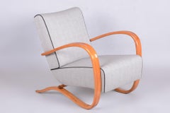 Restored Art Deco Armchair, by J. Halabala for UP Závody, H-269, Czech, 1930s