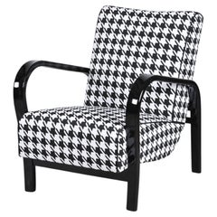 Sillón Art Decó restaurado, de Koželka y Kropáček, Haya, República Checa, años 30