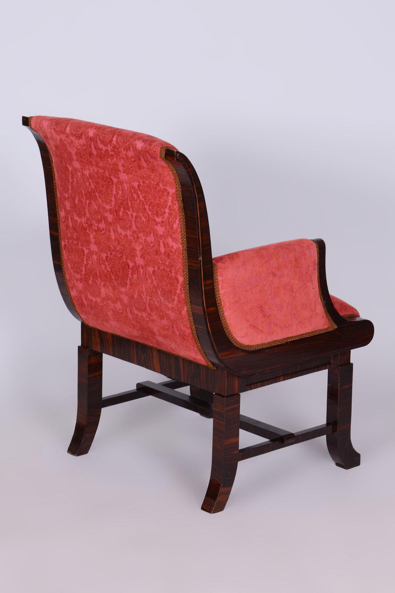 Sillón Art Decó restaurado,  de Pavel Janák, por PUD, Roble, Checo, década de 1910 en venta 5
