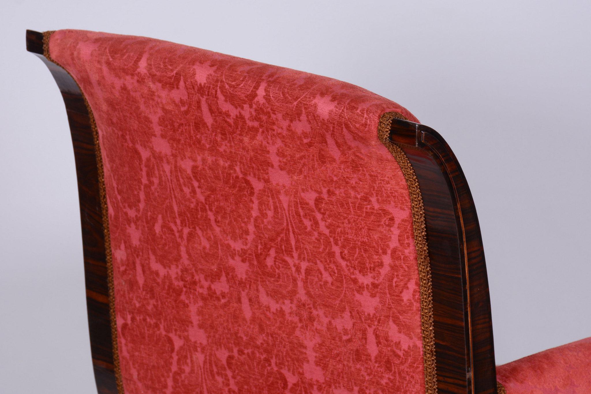 Sillón Art Decó restaurado,  de Pavel Janák, por PUD, Roble, Checo, década de 1910 en venta 6