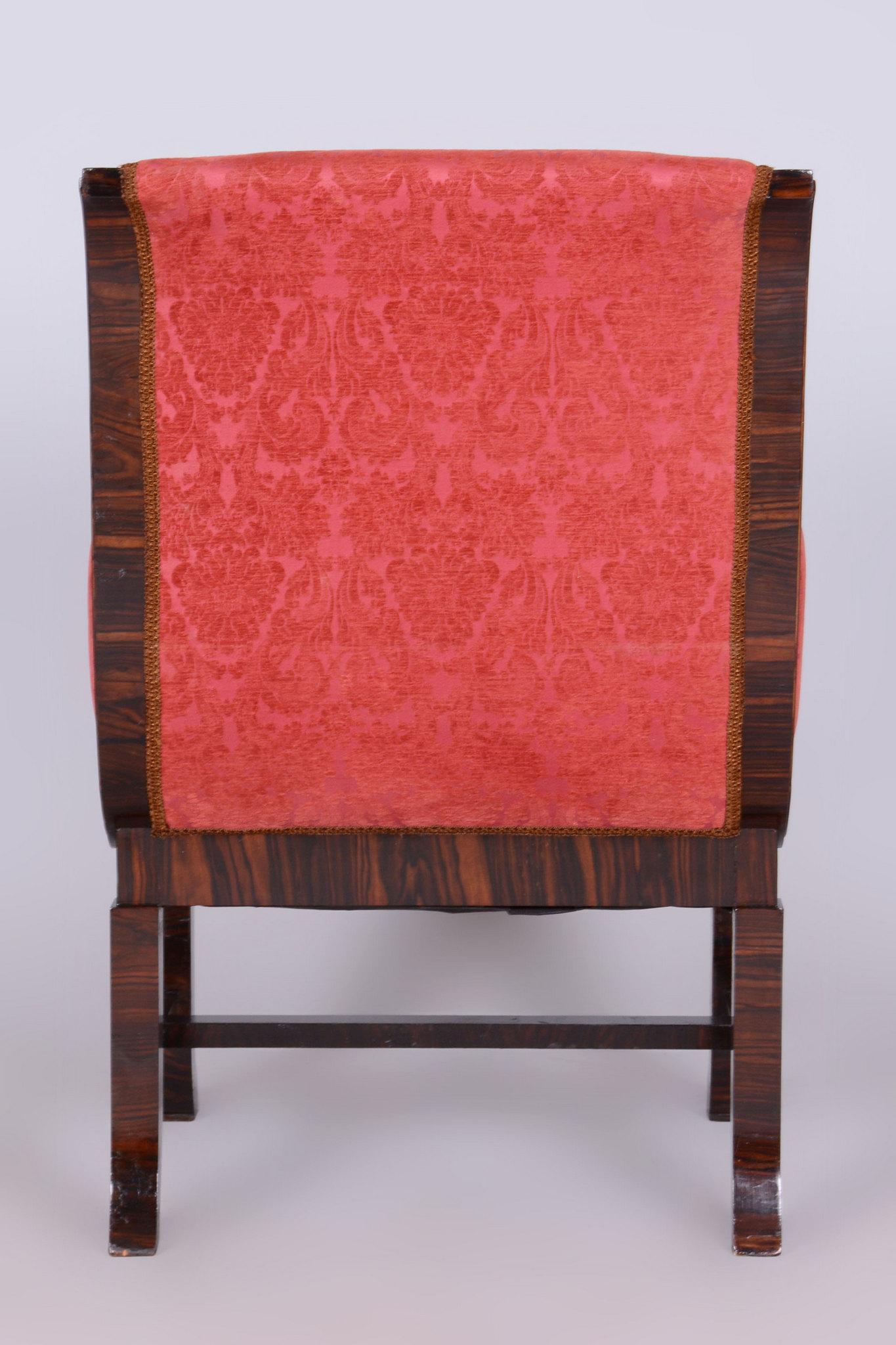 Sillón Art Decó restaurado,  de Pavel Janák, por PUD, Roble, Checo, década de 1910 en venta 7