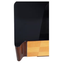 Restored Art Deco Cabinet, by J. Halabala for UP Závody, Mahogany, Czech, 1940s