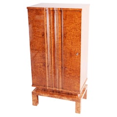 Restored Art Deco Cabinet from Czechia, 1920s, Made out of Walnut