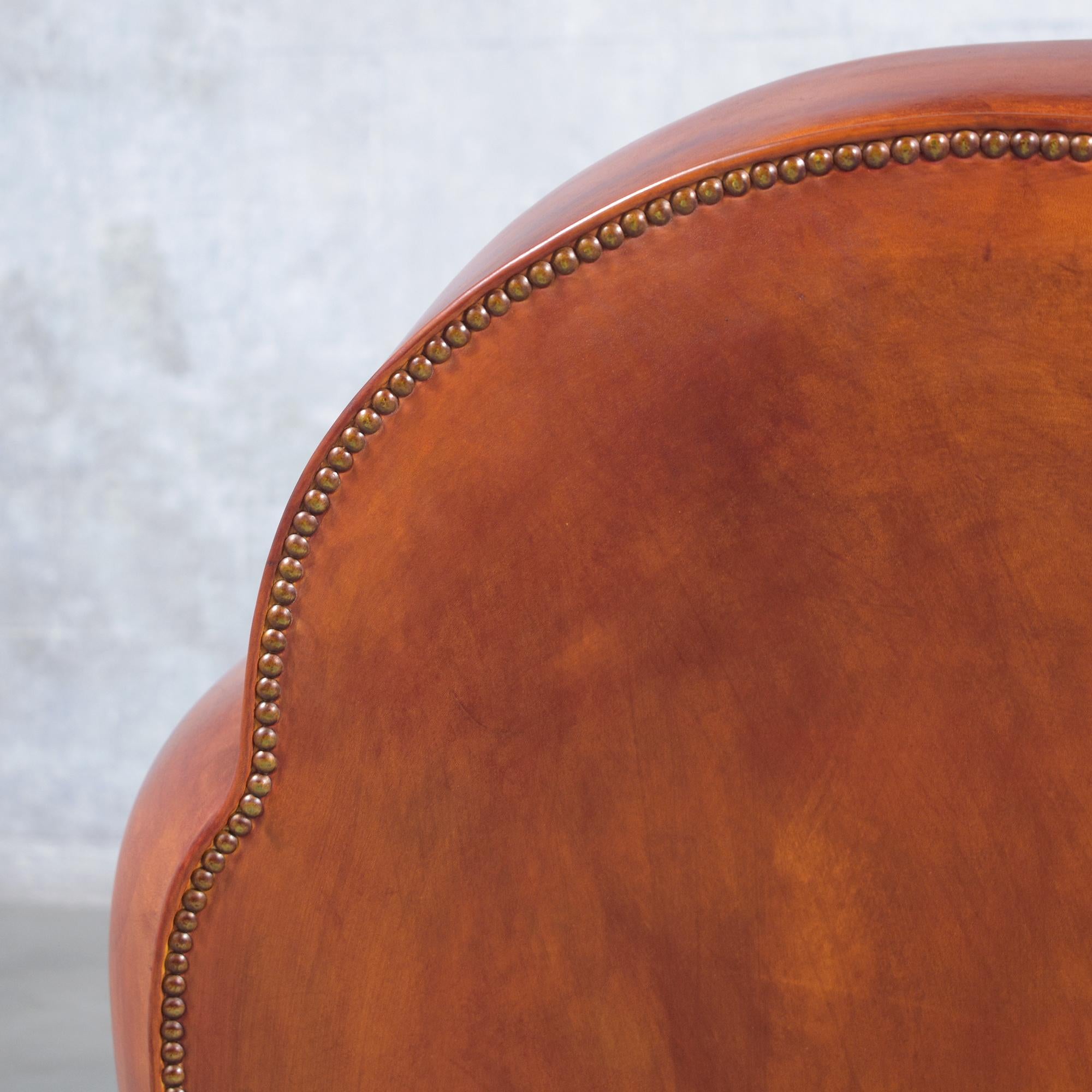 Restored Art Deco Club Chairs: 1960s French Deco Elegance 10