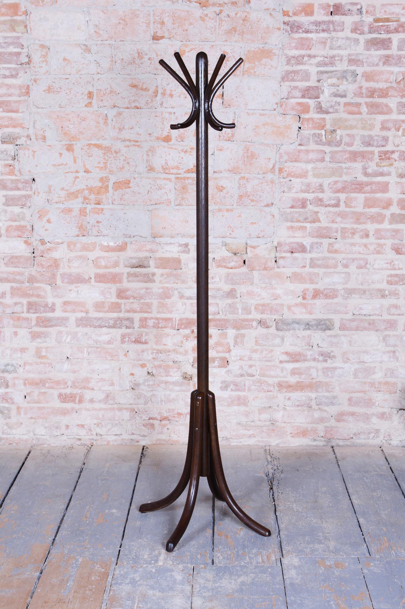 Ceco Appendiabiti Art Deco restaurato, di Thonet, Beeche, polacco, ceco,  1930s in vendita