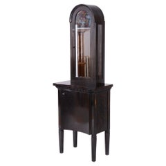 Restored Art Deco Display Cabinet, Maple and Glass, Polished, France, 1920s