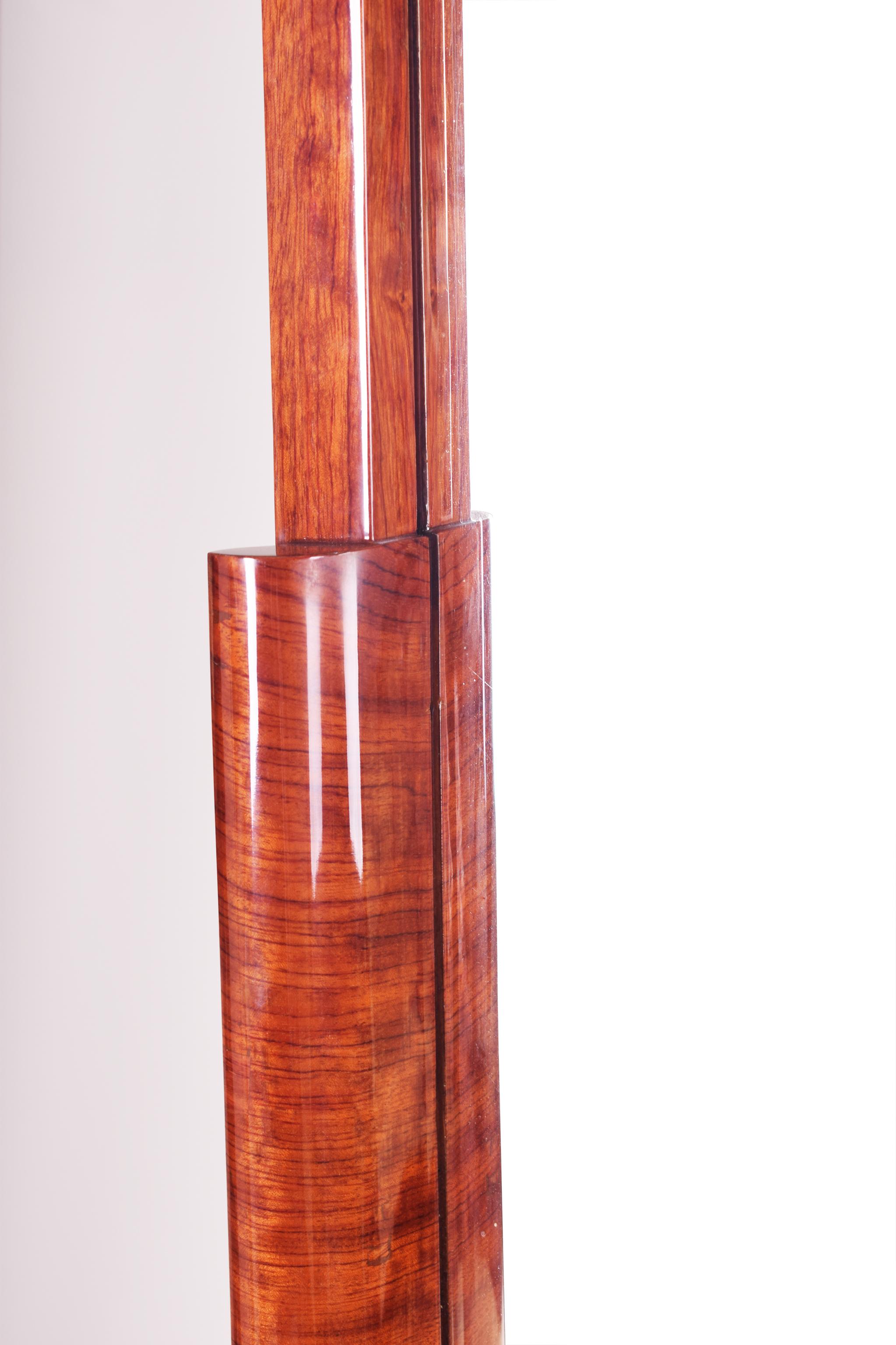 Restored Art Deco Mirror Made in France, 1920s. Rosewood In Good Condition For Sale In Brandys nad Labem, Středočeský kraj