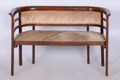 Ensemble de sièges Art déco restauré, par J. Hoffmann, Wiener Werkstätte, République tchèque, années 1910