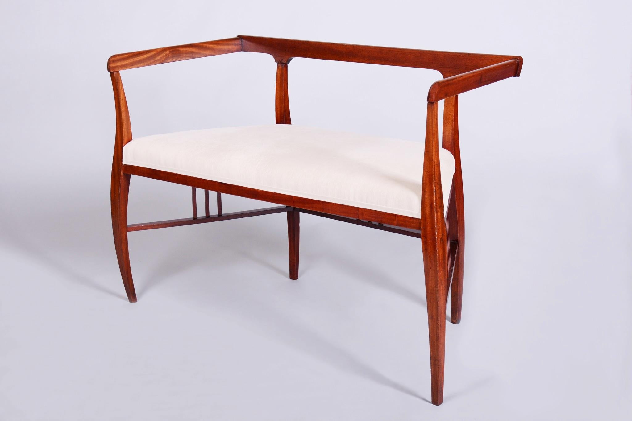 Art nouveau Ensemble de sièges Art déco restauré, par J. Kotěra, Josef Motka - Litovel, République tchèque, années 1900 en vente